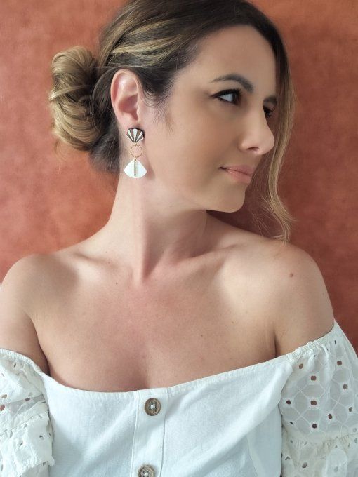 Boucles d'oreilles Lyse